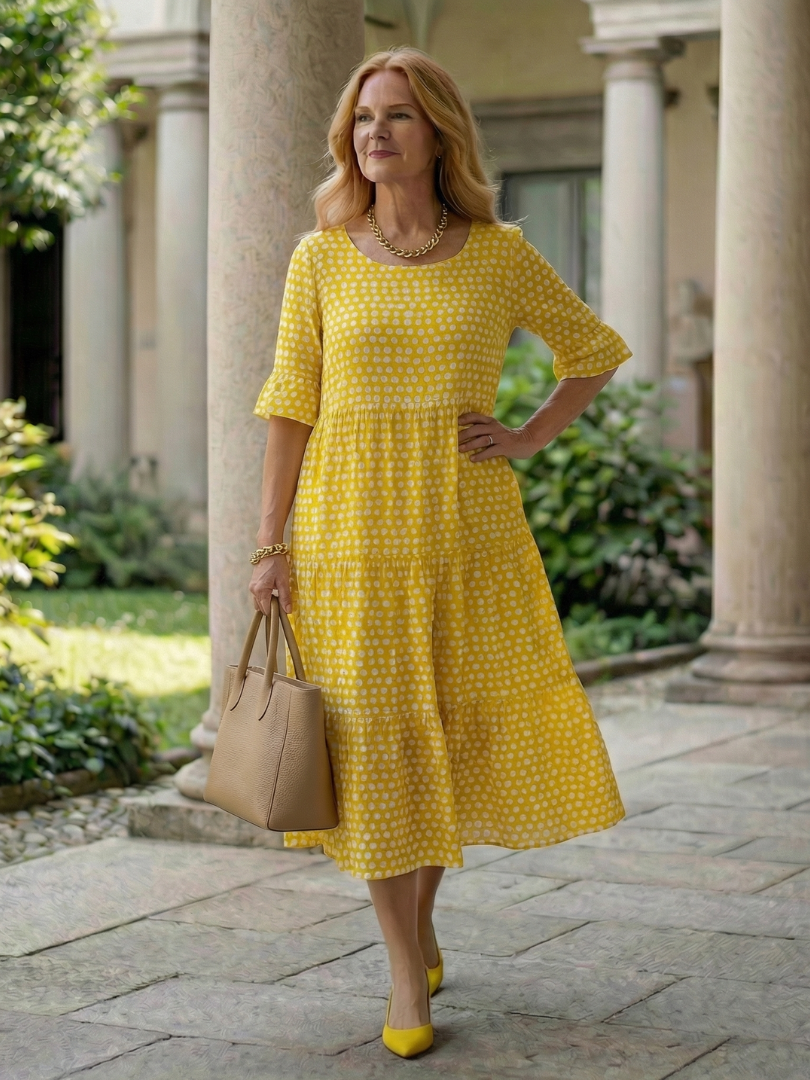 Siena | Leichtes Midi-Kleid