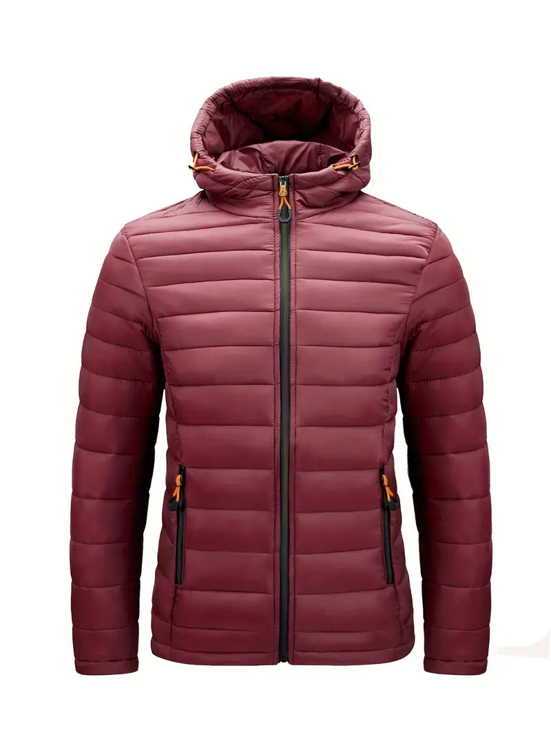 Elegante Jacke mit Kapuze
