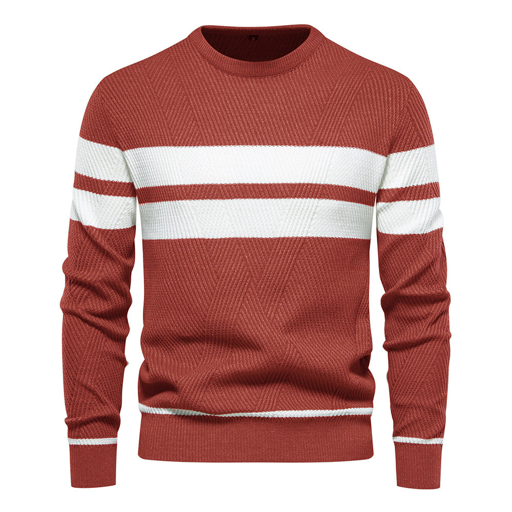 Kaufmann™ | Moderne Herrenpullover mit Streifenmuster