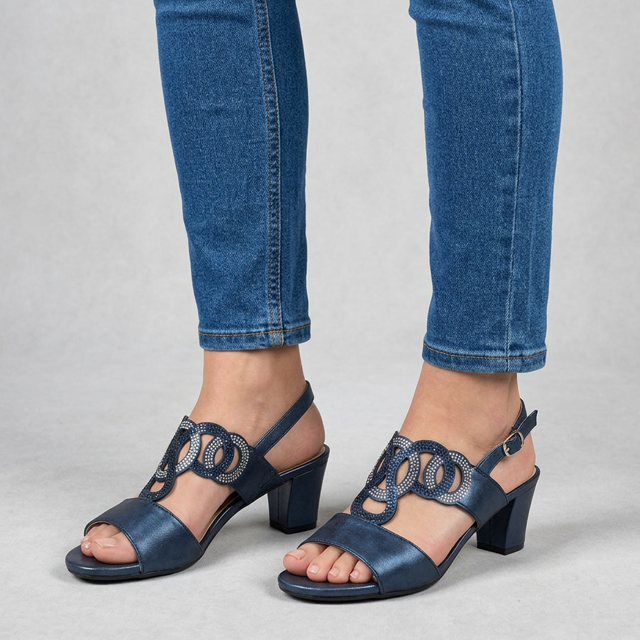 Gea - Bequemer Sandaletten für Damen mit Absatz