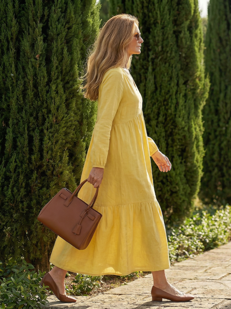 Chiara | Leichtes Midi-Kleid
