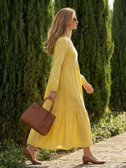 Chiara | Leichtes Midi-Kleid