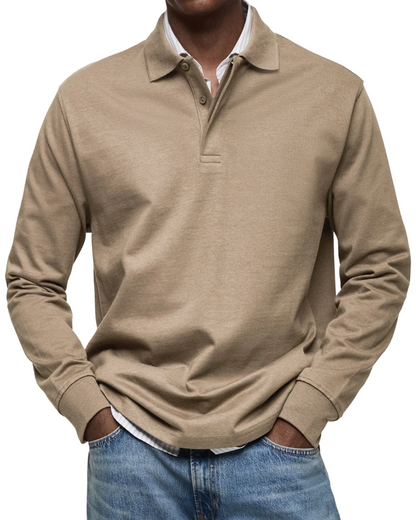 Lässiger Polo-Pullover