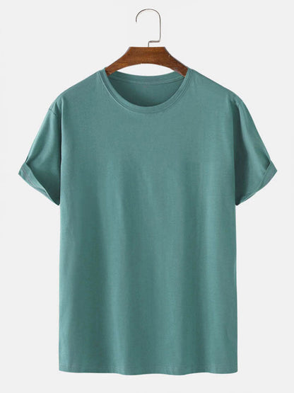 100% Baumwolle Basic T-Shirt