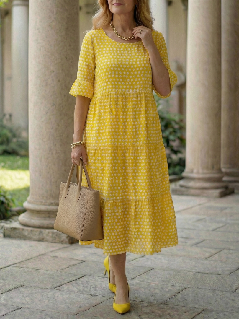 Siena | Leichtes Midi-Kleid