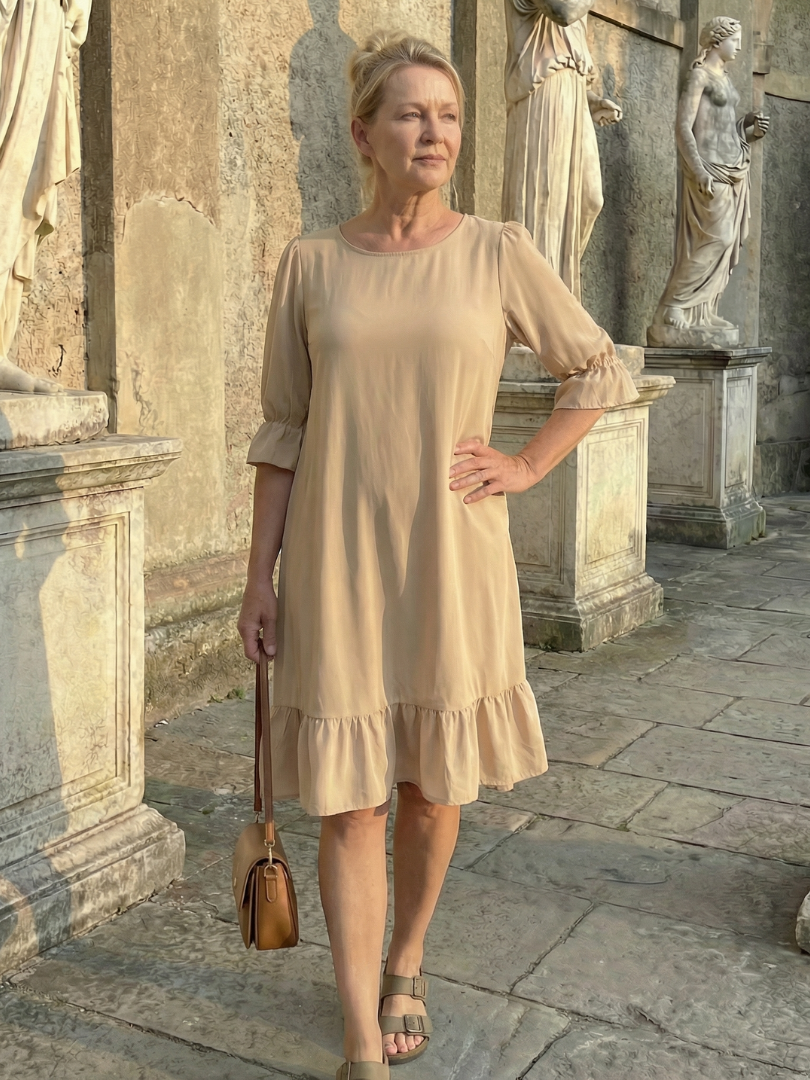 Daven | Kleid mit sanften Rüschen