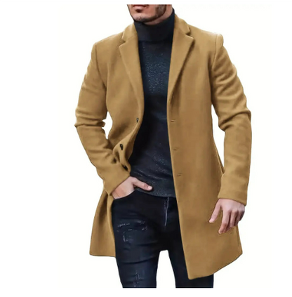 AlpenNord™ | Langer Trenchcoat für Herren