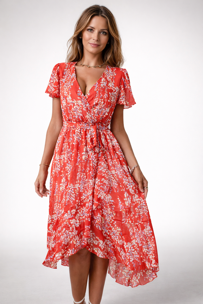 VIVIENNE | Emma - Midi Blumenkleid