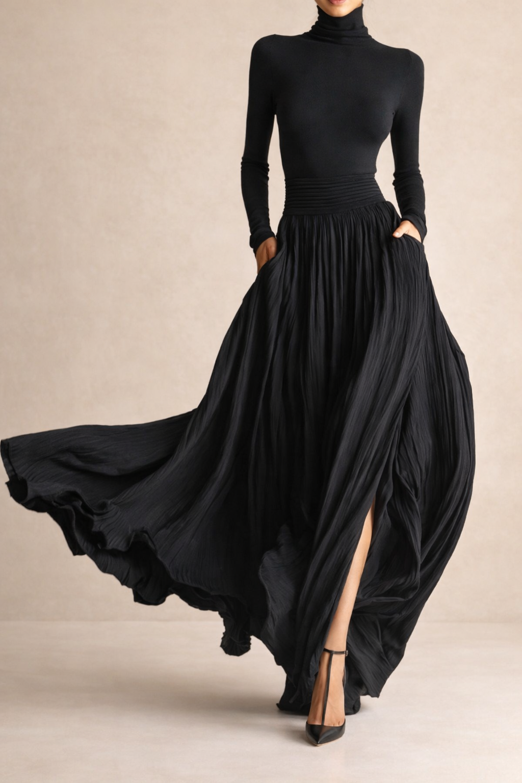 VIVIENNE | Nina - Fließendes Maxikleid