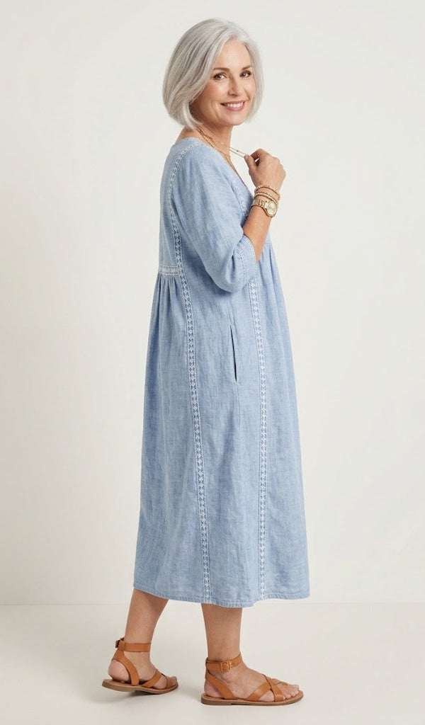 Juliette I Elegance A-Linie Maxi-Kleid