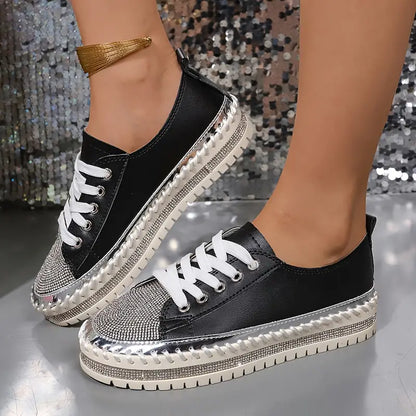 Crissa™ | Orthopädische Turnschuhe mit Strasssteinen