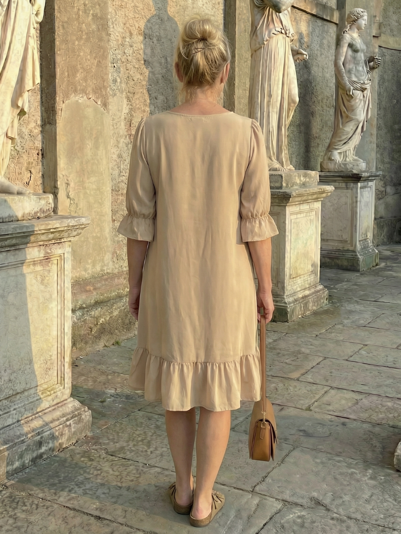 Daven | Kleid mit sanften Rüschen