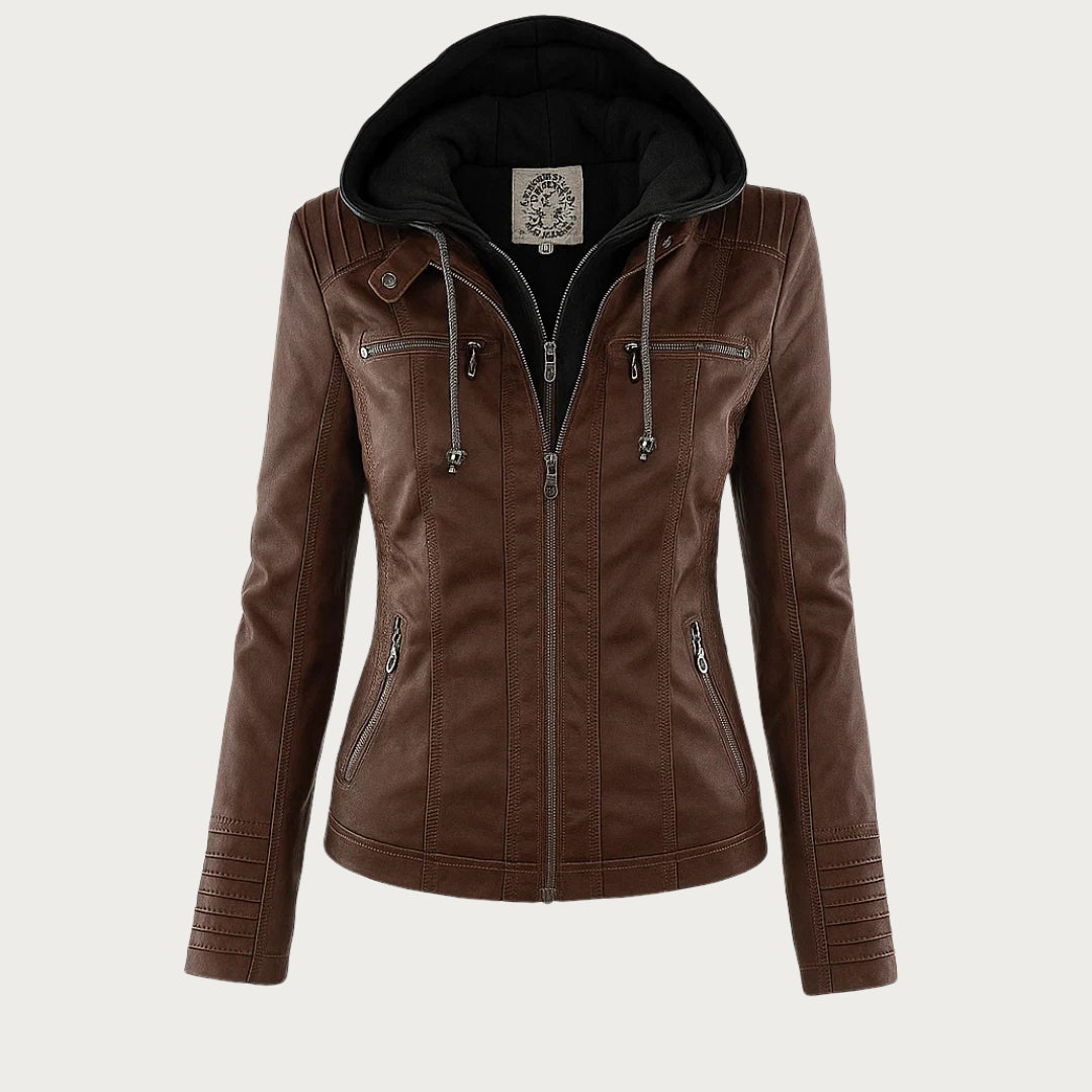 Monika | Robuste und elegante Lederjacke