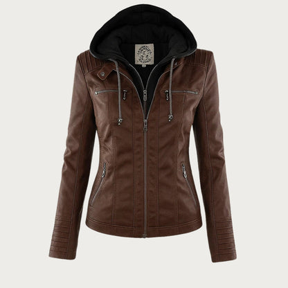 Monika | Robuste und elegante Lederjacke