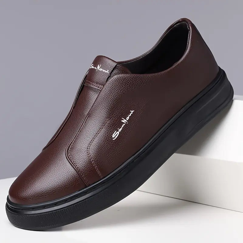 Leder Slipper