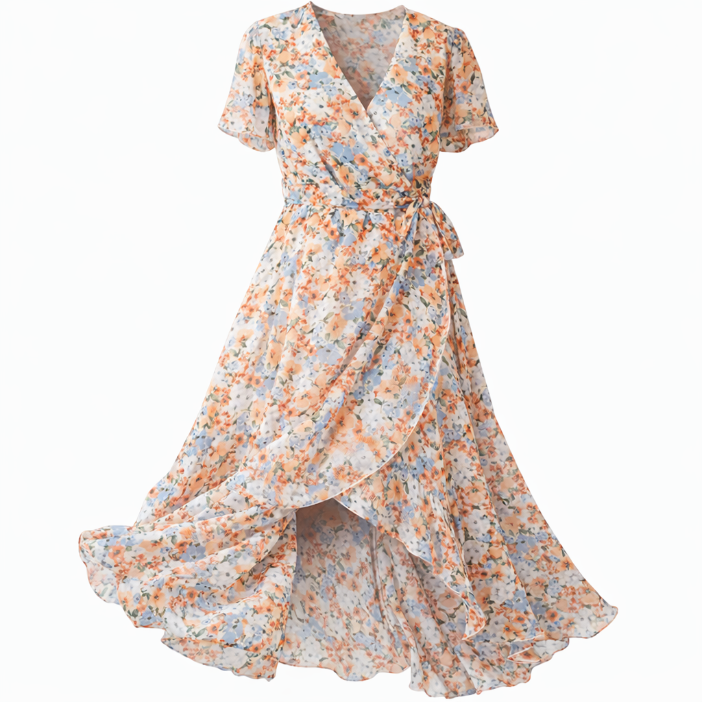 VIVIENNE | Emma - Midi Blumenkleid