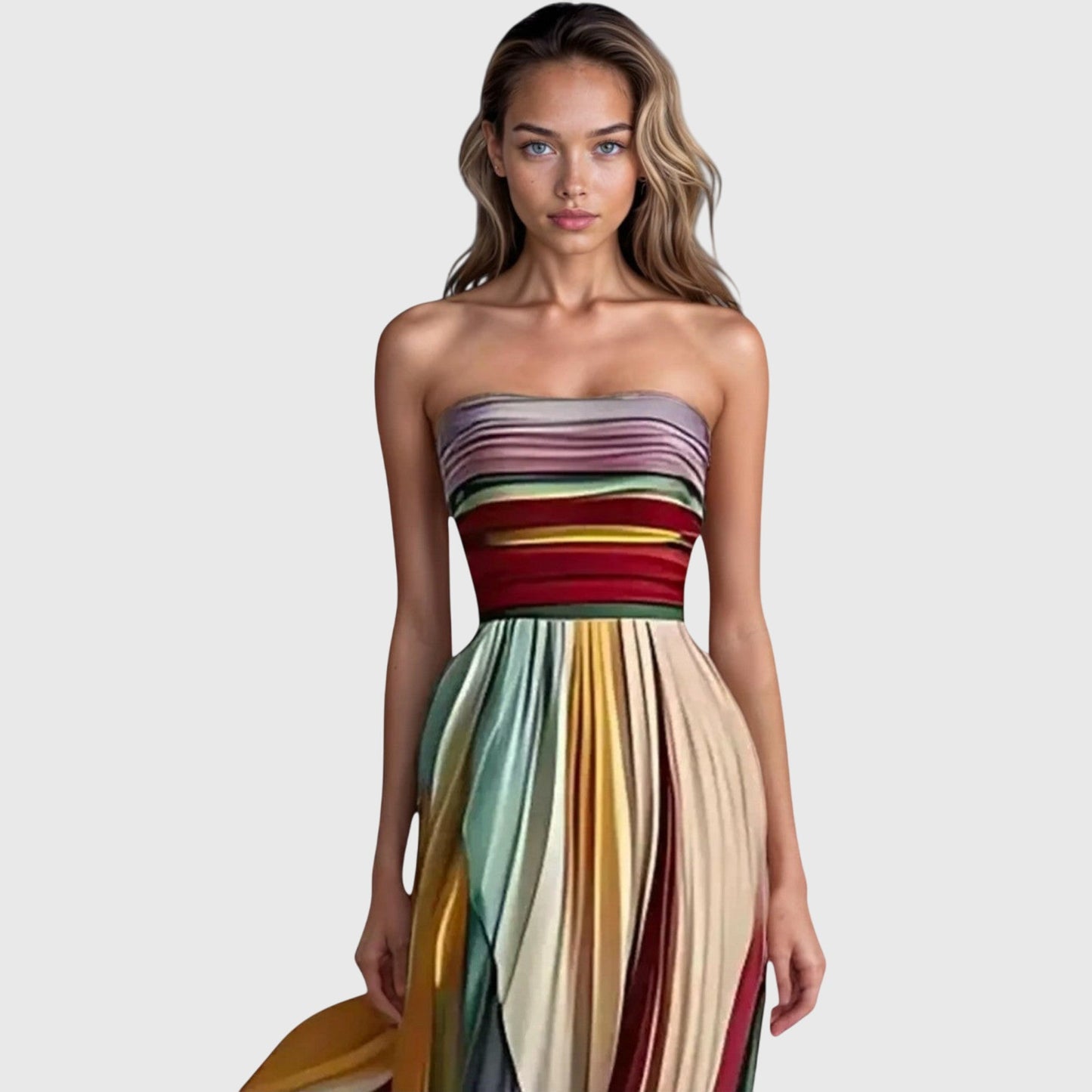 Flora - Premium Langes Kleid