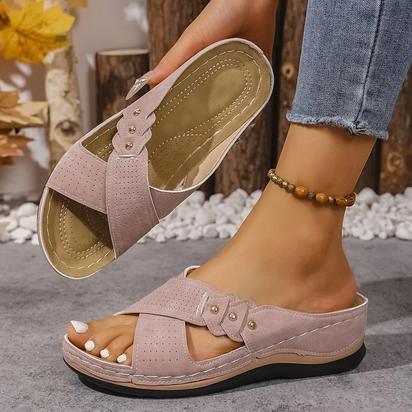 Pascalle | Orthopädische Wedge Sandalen