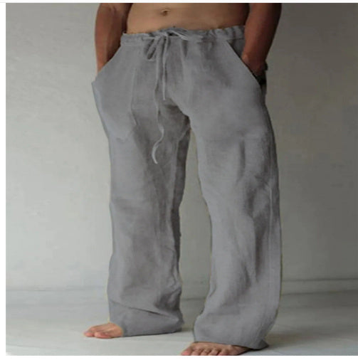 AlpenNord™ | Herren Freizeithose im Japanischen Stil – Locker, Atmungsaktiv & Modern für Alltag und Urlaub