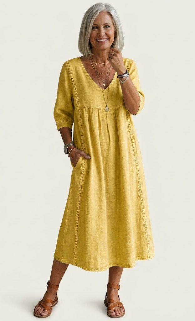 Juliette I Elegance A-Linie Maxi-Kleid