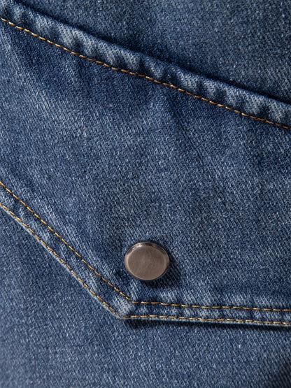 AlpenNord™ | Denim-Fleece-Jacke für Herren