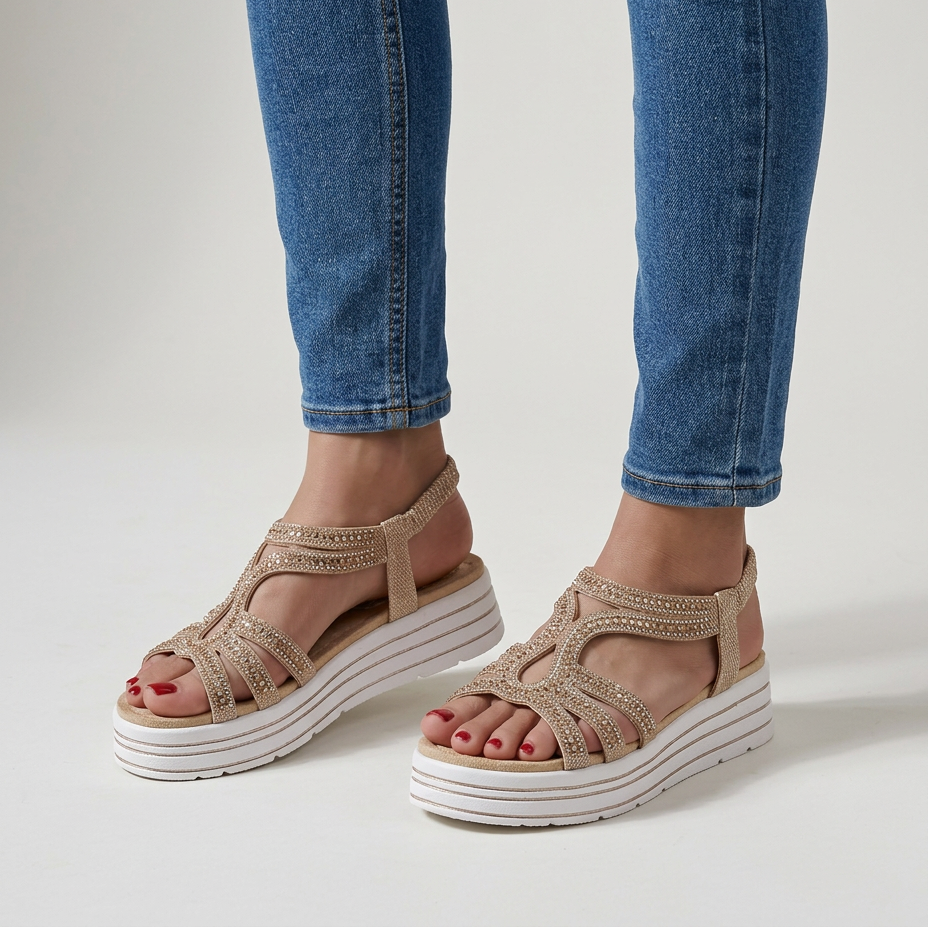 Atena - Bequemer Sandale für Damen