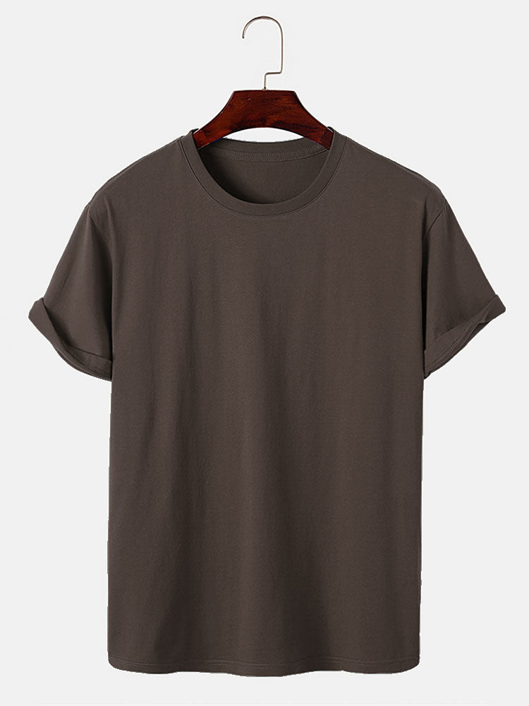 100% Baumwolle Basic T-Shirt