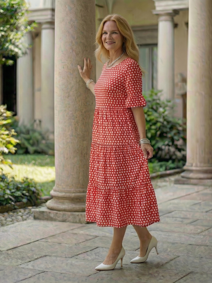 Siena | Leichtes Midi-Kleid