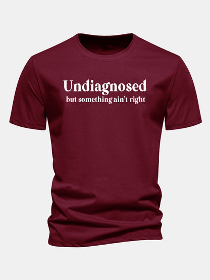 Regulär geschnittenes T-Shirt mit undiagnostiziertem Druck