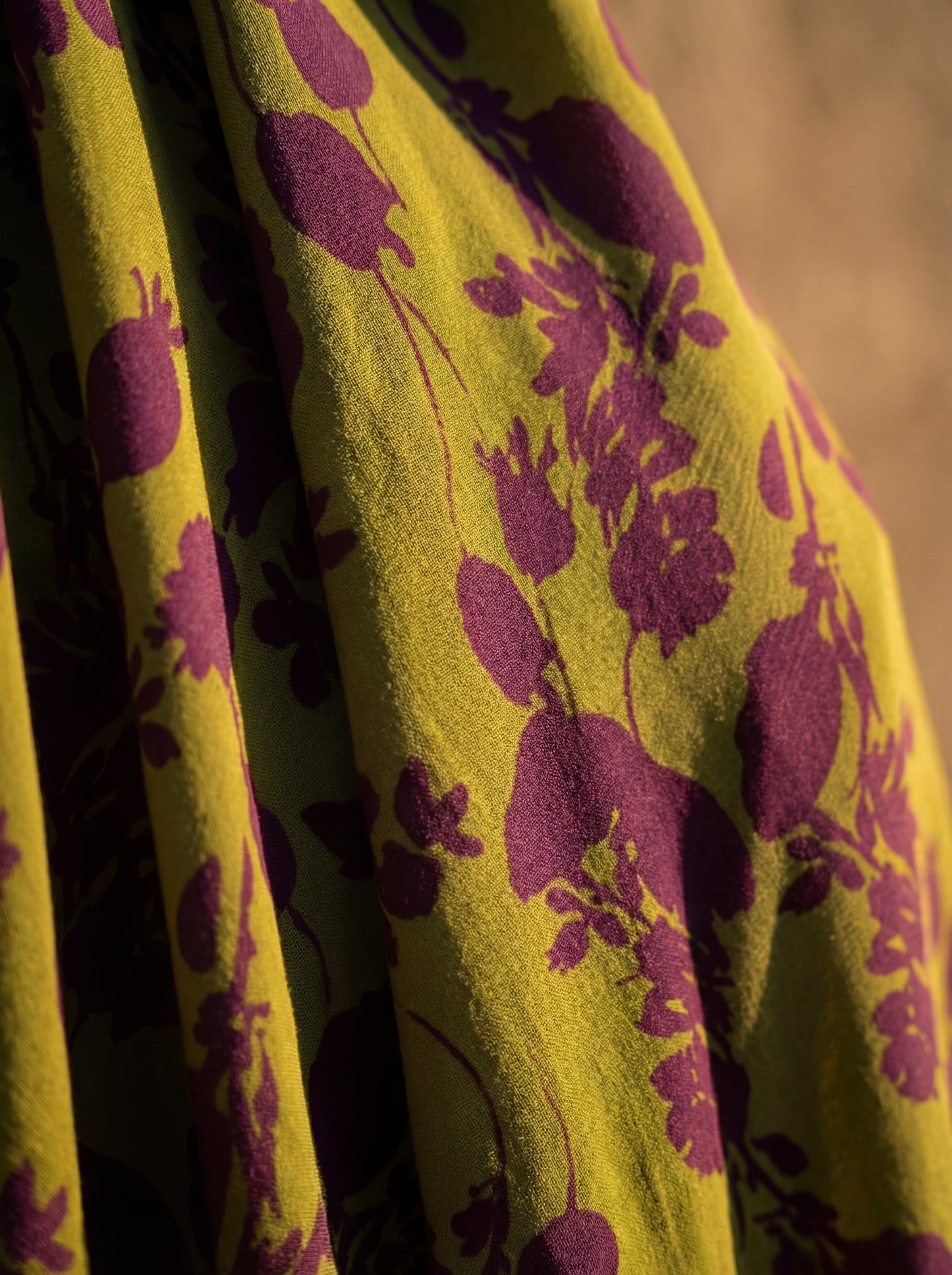 Floral Maxi-Kleid mit fließendem Fall