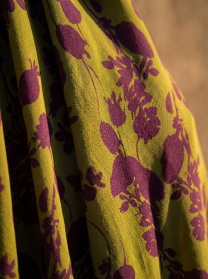 Floral Maxi-Kleid mit fließendem Fall