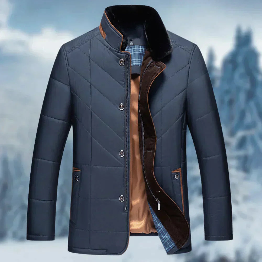 AlpenNord™ | Winterjacke mit Stehkragen für Herren