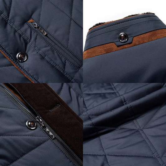 AlpenNord™ | Winterjacke mit Stehkragen für Herren