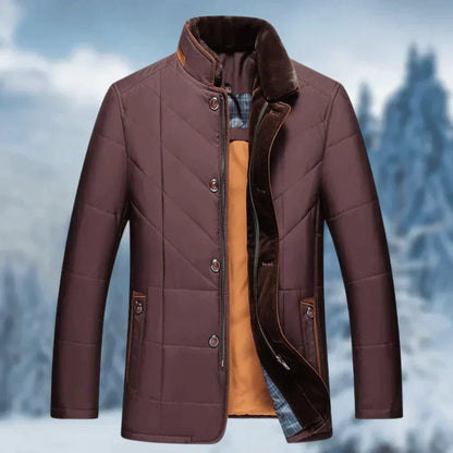 AlpenNord™ | Winterjacke mit Stehkragen für Herren