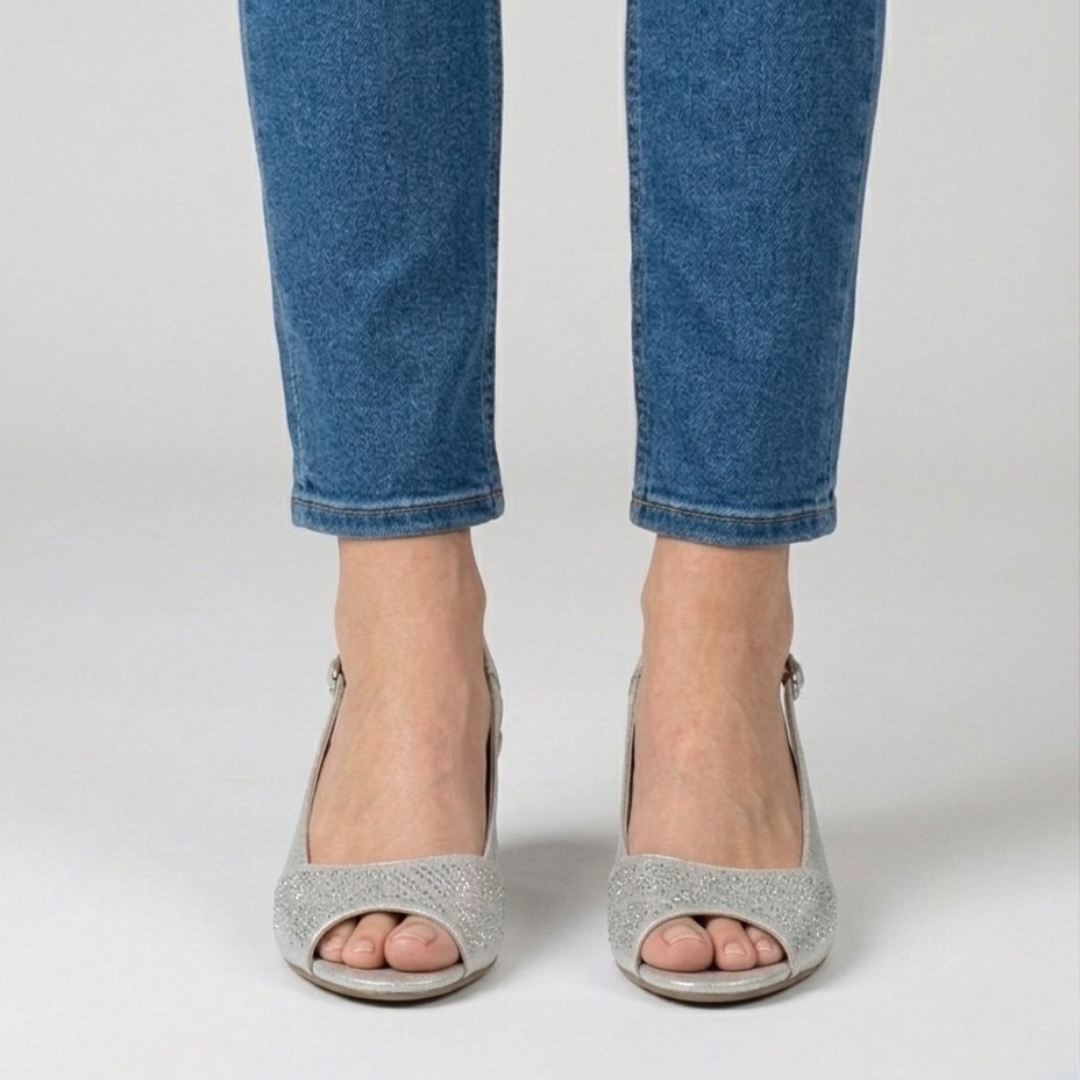 Alana - Bequemer Damensandal mit Absatz