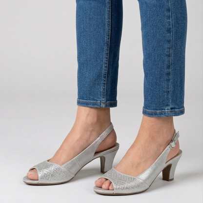 Alana - Bequemer Damensandal mit Absatz
