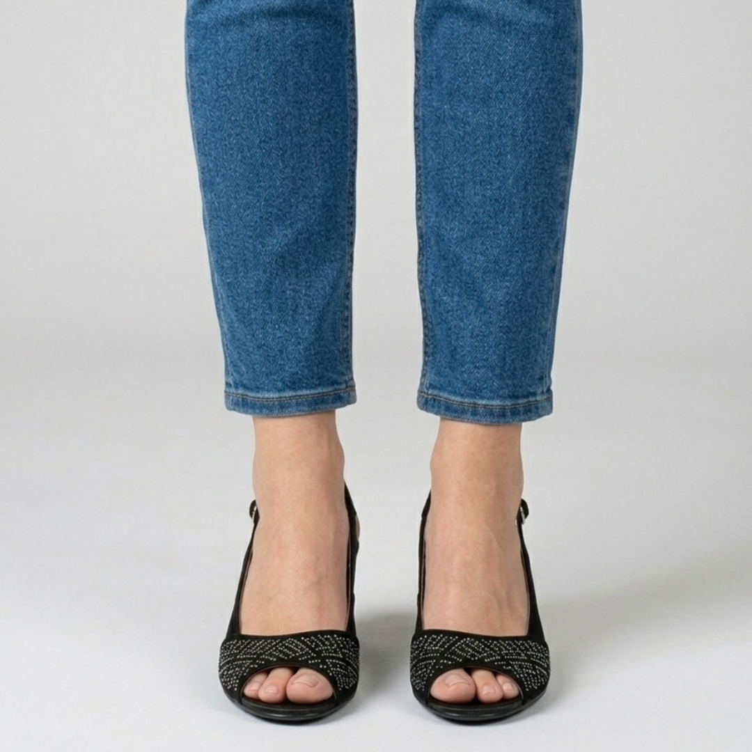Alana - Bequemer Damensandal mit Absatz