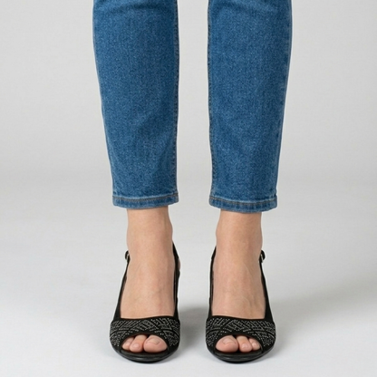 Alana - Bequemer Damensandal mit Absatz