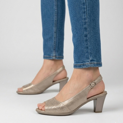 Alana - Bequemer Damensandal mit Absatz