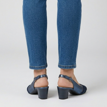 Amedea - Bequemer Damen-Sandal mit Absatz