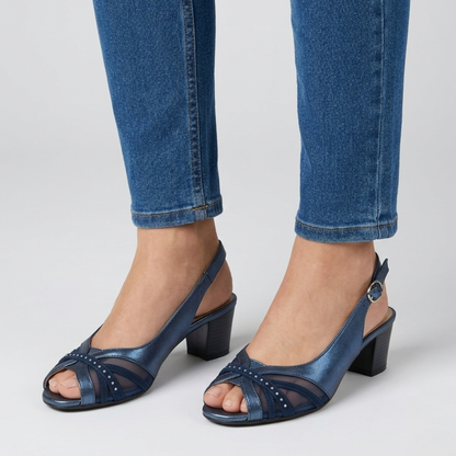 Amedea - Bequemer Damen-Sandal mit Absatz