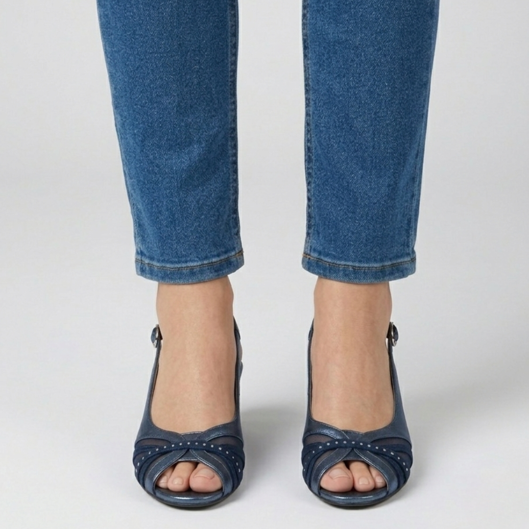 Amedea - Bequemer Damen-Sandal mit Absatz