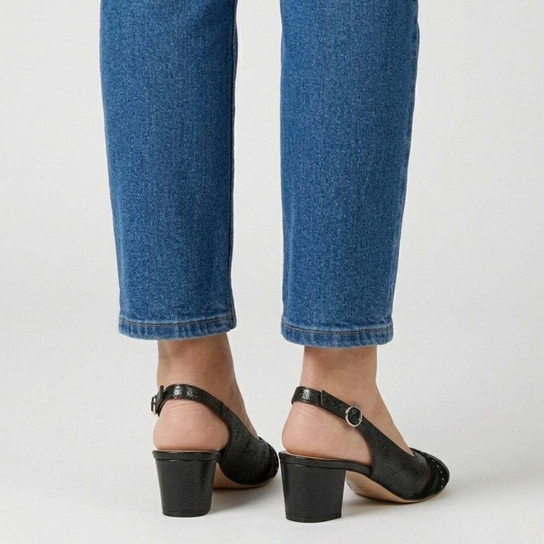 Amedea - Bequemer Damen-Sandal mit Absatz