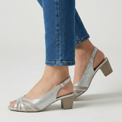 Amedea - Bequemer Damen-Sandal mit Absatz