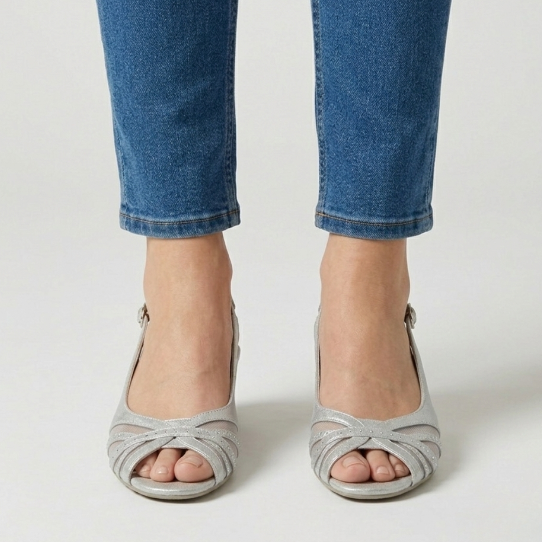 Amedea - Bequemer Damen-Sandal mit Absatz