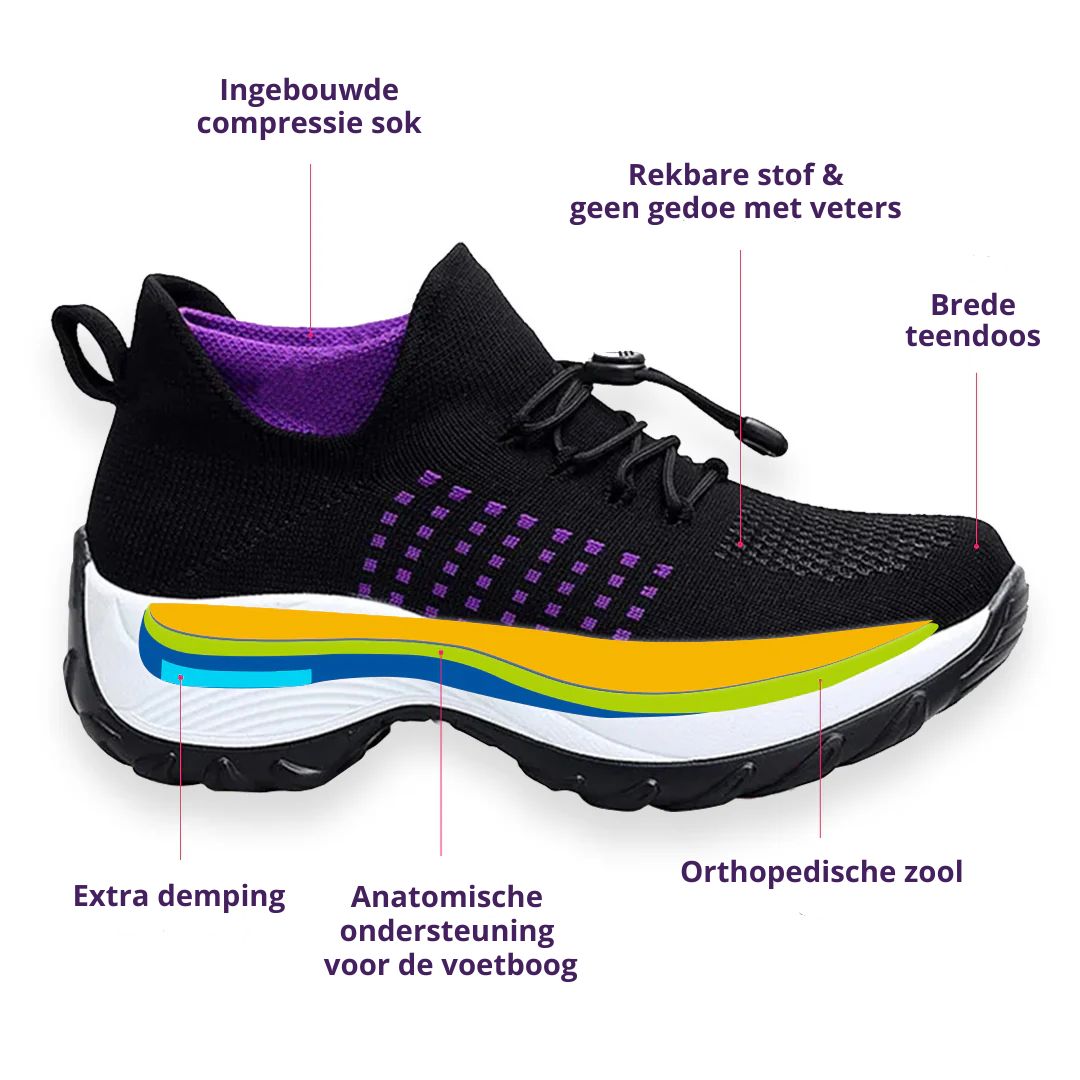 LilacLuxe™ Schmerzlindernde Sneakers