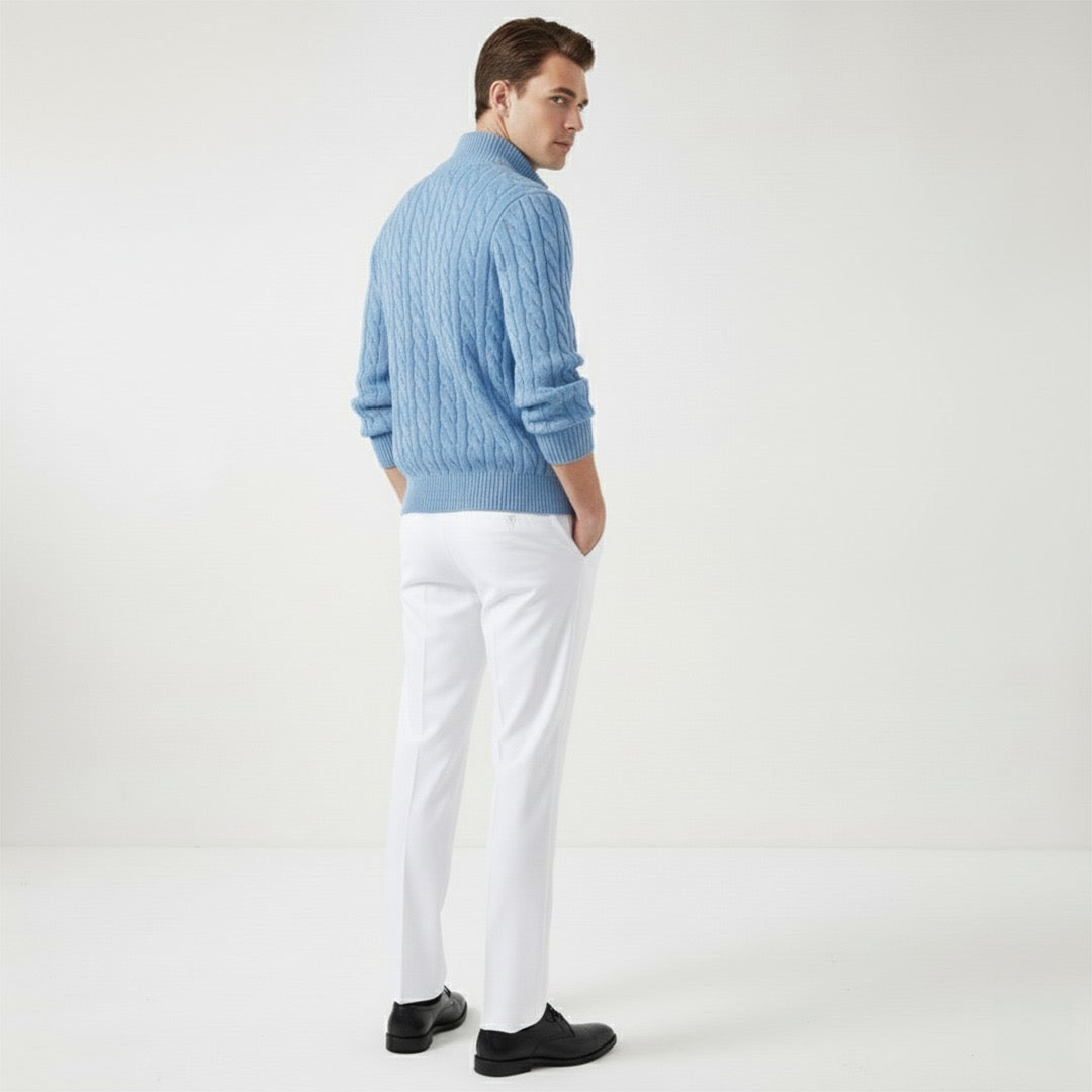 Frühlingsoutfit - Riviera-Spaziergang