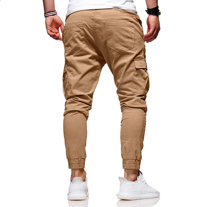 AlpenNord™ | Herren Cargo Jogginghose – Moderne Streetwear Freizeithose mit Taschen und Elastikbund, Outdoor & Alltag