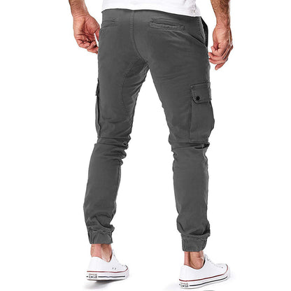 AlpenNord™ | Herren Cargo Jogginghose – Moderne Streetwear Freizeithose mit Taschen und Elastikbund, Outdoor & Alltag