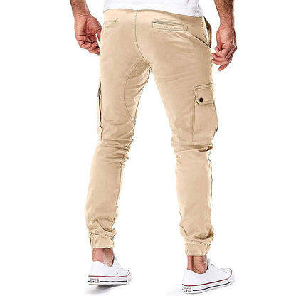 AlpenNord™ | Herren Cargo Jogginghose – Moderne Streetwear Freizeithose mit Taschen und Elastikbund, Outdoor & Alltag